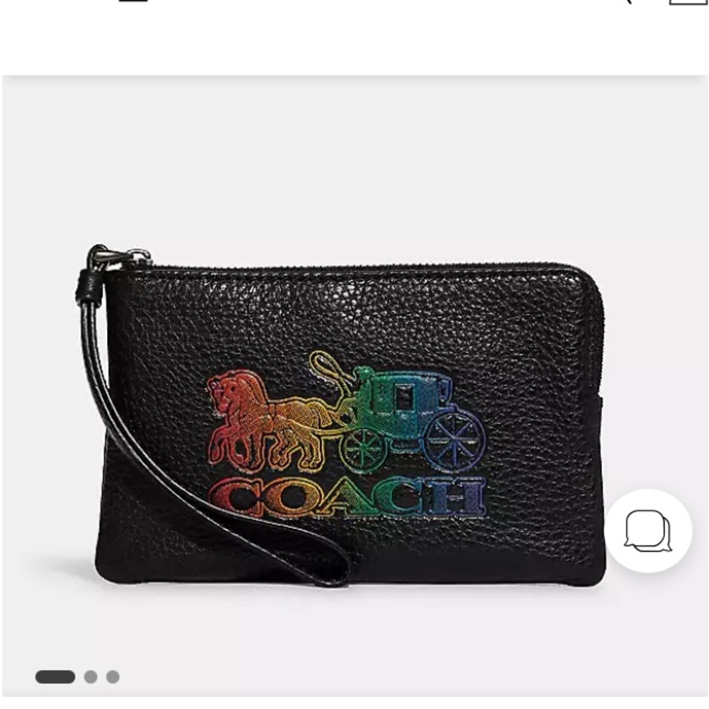 Coach horse&carriage/gunmetal/black/multi. NWtags